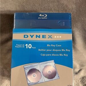 10-pack of Dynex Blu-ray disc cases